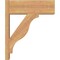 Ekena Millwork Funston Block Smooth Outlooker, Western Red Cedar, 7 1/2"W x 20"D x 24"H OUT08X20X24FST05SWR - alternate 3